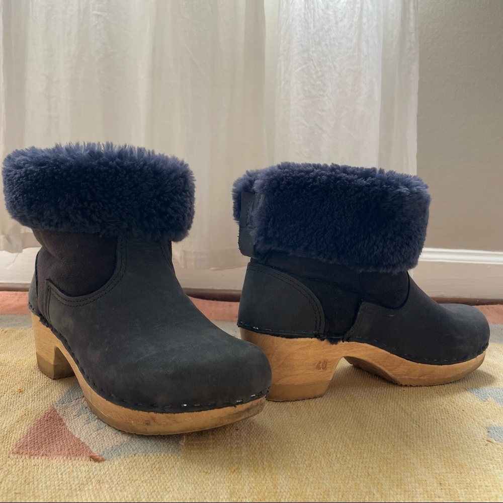 Sven 7” Shearling Clog Boot
